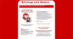 Desktop Screenshot of livingwithbasics.com